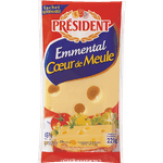 Queijo-Emmental-Coeur-de-Meule-President-220g