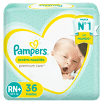 Fralda-Descartavel-Recem-Nascido-Pampers-Premium-Care-RN--ate-6kg-Pacote-36-Unidades