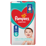 Fralda-Descartavel-Infantil-Pampers-Supersec-G-9-a-13kg-Pacote-8-Unidades