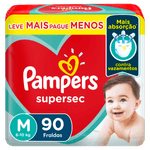 Fralda-Descartavel-Infantil-Pampers-Supersec-M-6-a-10kg-Pacote-90-Unidades-Leve-Mais-Pague-Menos