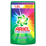 Lava-Roupas-Liquido-Roupas-Brancas-e-Coloridas-Ariel-Cores-Radiantes-Sache-18l-Embalagem-Economica