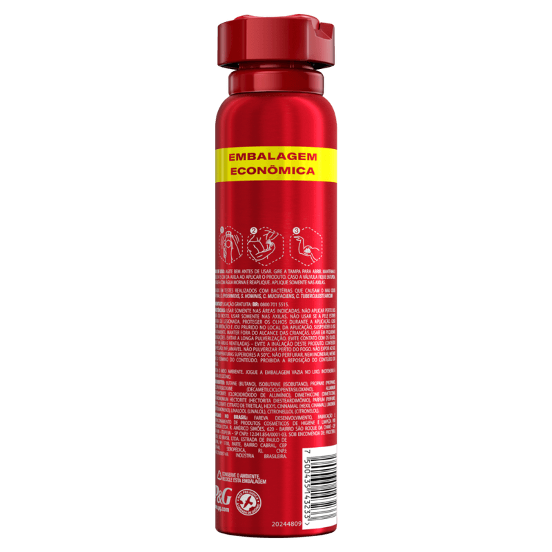 Antitranspirante-Vip-Confianca---Ambar-Old-Spice-200ml-Spray-Embalagem-Economica