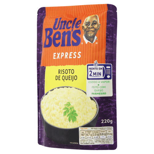 Risoto de Queijo Uncle Bens Express 220g