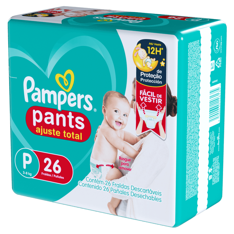 Fralda-Descartavel-Infantil-Pants-Pampers-Ajuste-Total-P-3-a-8kg-Pacote-26-Unidades