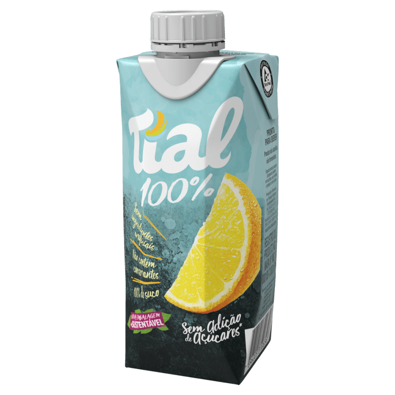 Suco-de-Laranja-sem-Adicao-de-Acucar-Tial-100--Caixa-330ml