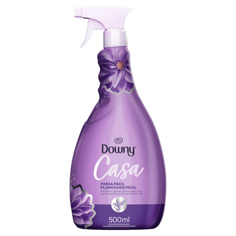 Facilitador-de-Passar-Roupas-Liquido-Downy-Casa-Frasco-500ml-Borrifador