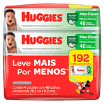 Pack-Toalha-Umedecida-Infantil-Disney-Baby-Huggies-Max-Clean-Pacote-4-Unidades-com-48-Toalhas-Cada-Leve-Mais-Pague-Menos