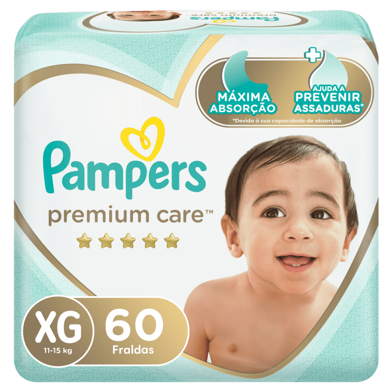 Fralda-Descartavel-Infantil-Pampers-Premium-Care-XG-11-a-15kg-Pacote-60-Unidades