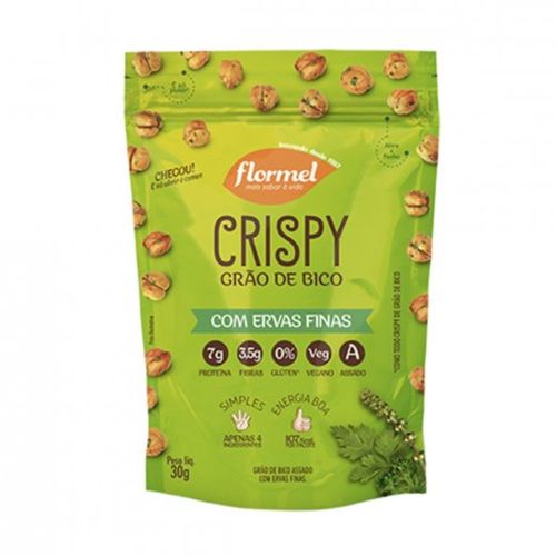 Crispy Flormel Grão de Bico Ervas Finas 30g