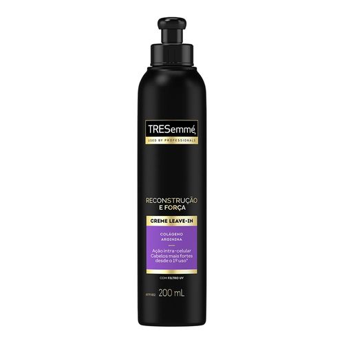 Creme Leave-In Colágeno e Arginina com Filtro UV Tresemmé Reconstrução e Força Frasco 200ml