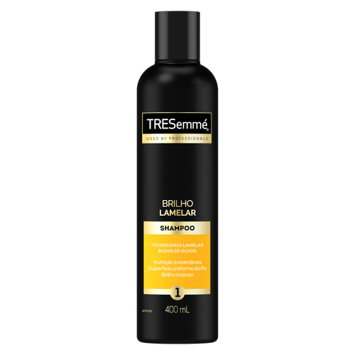 Shampoo Blend de Óleos Tresemmé Brilho Lamelar Frasco 400ml