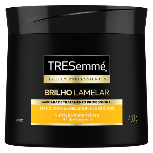 Máscara de Tratamento Profissional Blend de Óleos Tresemmé Brilho Lamelar Pote 400g