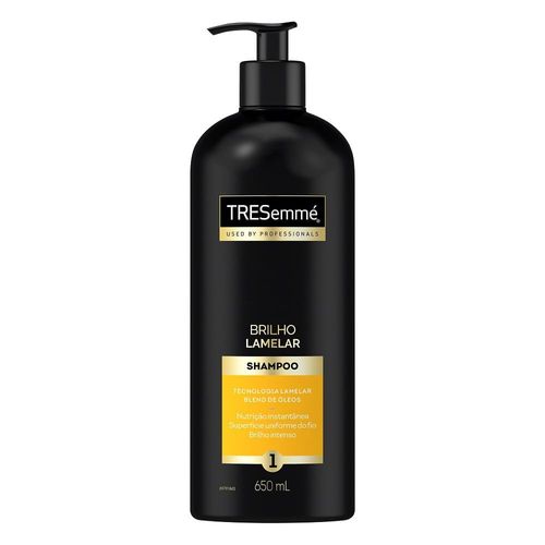 Shampoo Blend de Óleos Tresemmé Brilho Lamelar Frasco 650ml