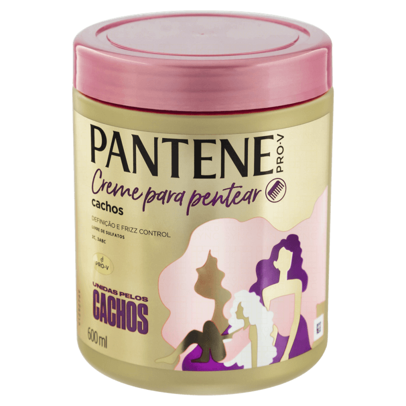 Creme-para-Pentear-Frizz-Control-Pantene-Pro-V-Unidas-pelos-Cachos-Pote-600ml