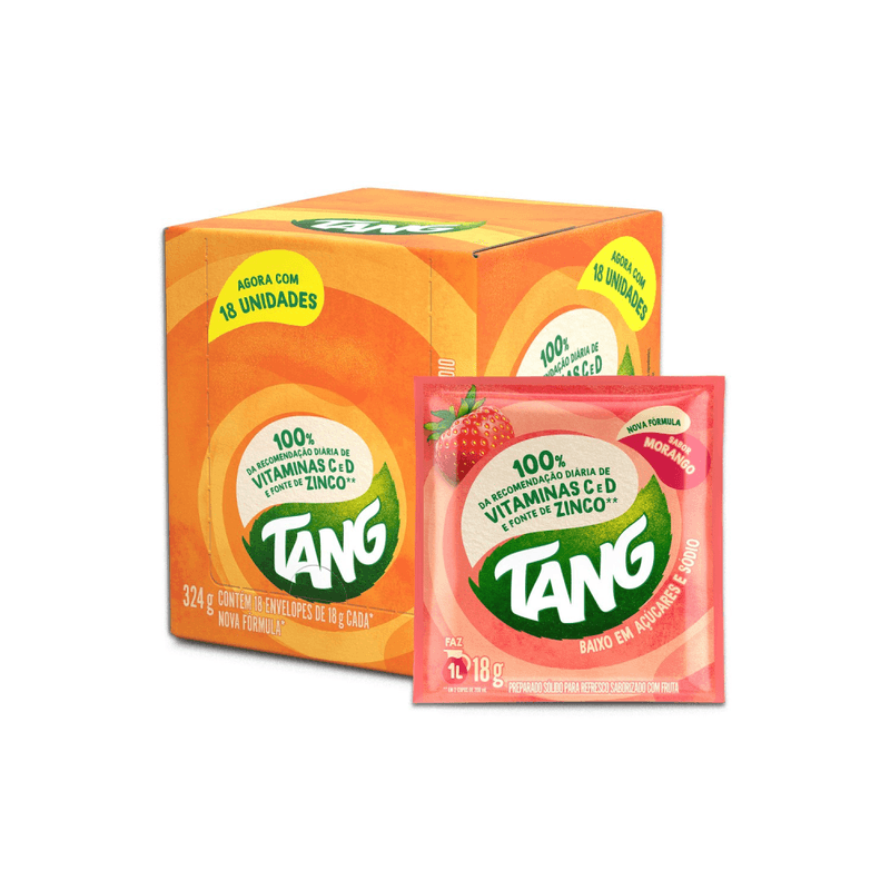 Preparado-Solido-para-Refresco-em-Po-Saborizado-com-Fruta-Morango-Tang-Pacote-18g