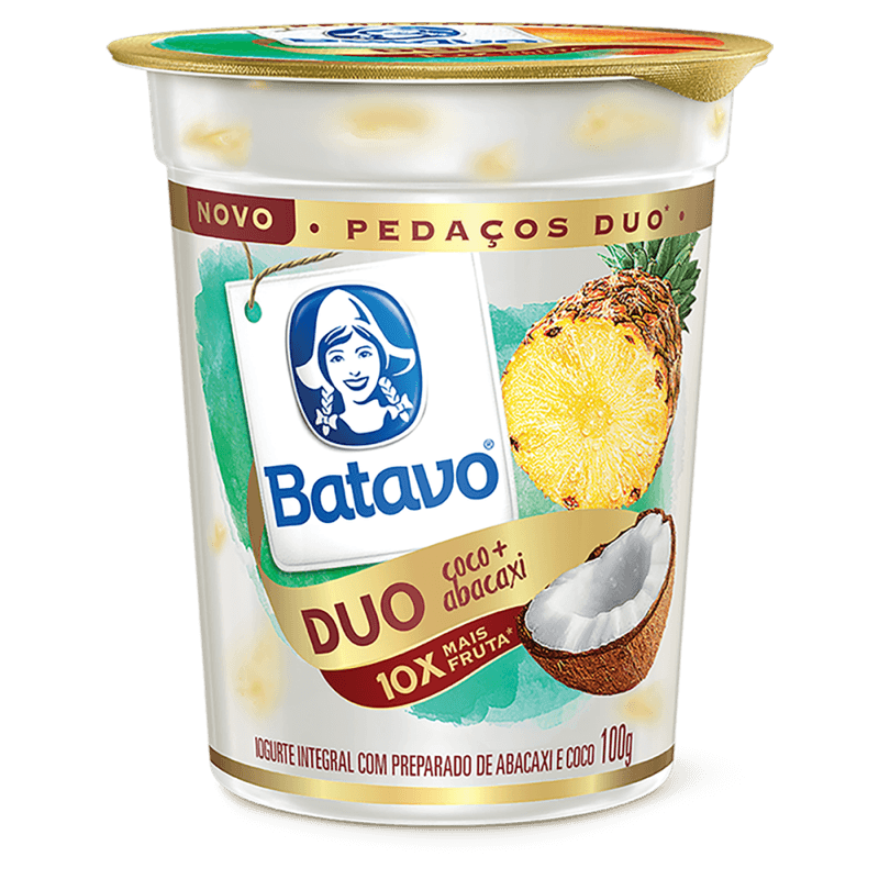 Iogurte-Integral-com-Preparado-de-Coco-e-Abacaxi-Batavo-Pedacos-Duo-Copo-100g