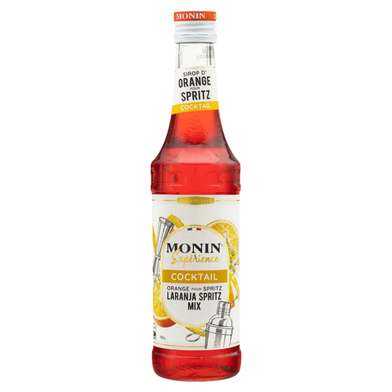 Preparado-Alimenticio-com-Fruta-Xarope-Laranja-Spritz-Mix-Monin-Experience-Garrafa-330ml