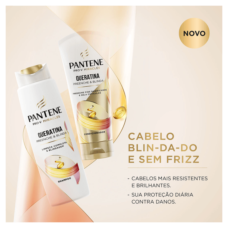 Shampoo-Queratina-e-Pro-Vitamina-B5-Pantene-Pro-V-MIracles-Queratina-Preenche---Blinda-Frasco-175ml