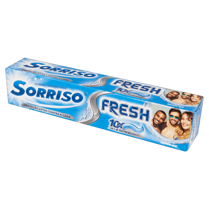 Gel-Dental-Menta-Hit-Sorriso-Fresh-Caixa-90g