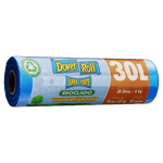 Saco-para-Lixo-Reciclado-30l-Dover-Roll-Super-Forte-20-Unidades