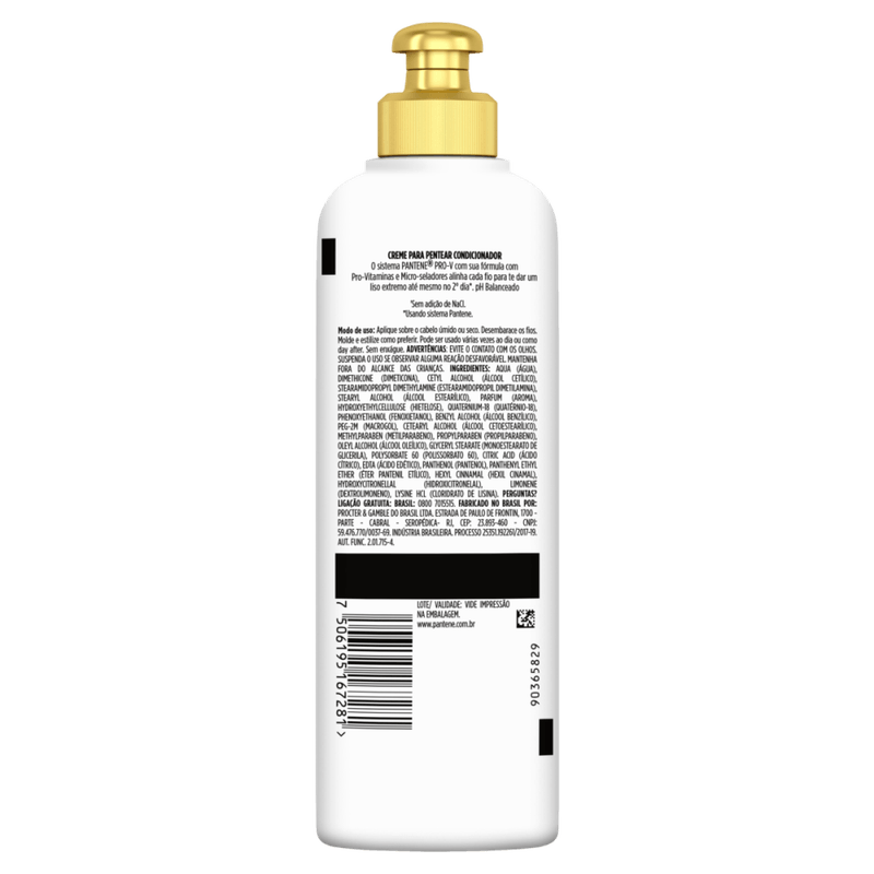 Creme-para-Pentear-Pantene-Pro-V-Liso-Extremo-Frasco-240g