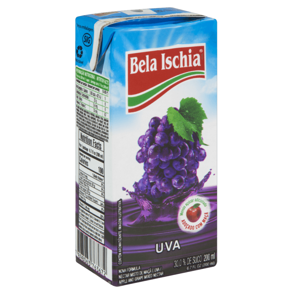 Nectar Bela Ischia Tp Uva 200ML