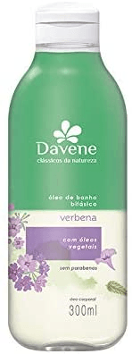 Óleo de Banho Bifásico Verbena com Óleos Vegetais Davene Clássicos da Natureza Frasco 300ml