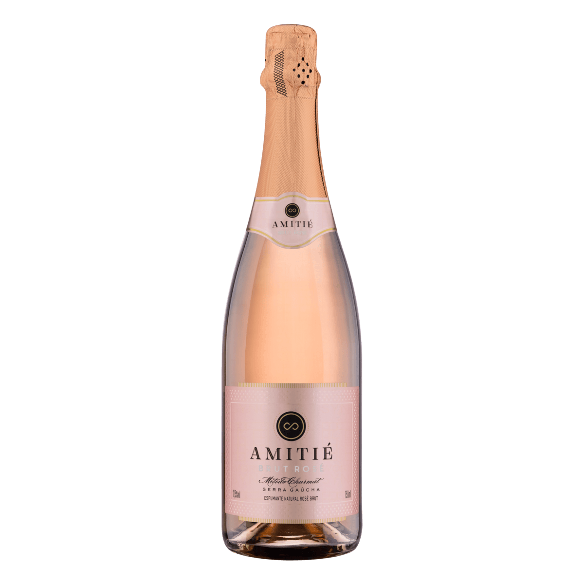 Espumante Rosé Amitié Brut Brasileiro 750ml