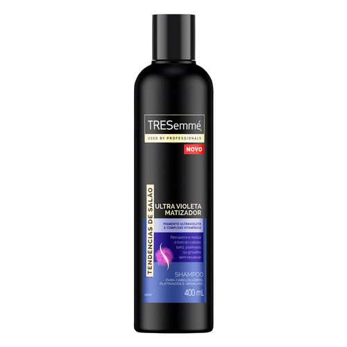 Condicionador Matizador Pigmento Violeta e Complexo Vitamínico Tresemmé Ultra Violeta Frasco 400ml