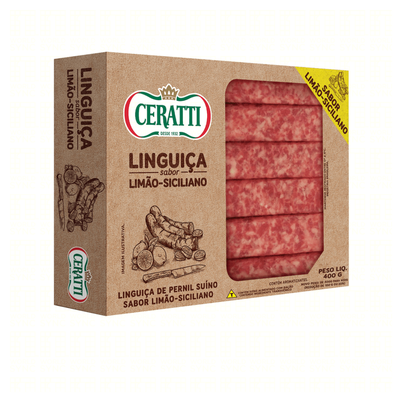 Linguica-de-Pernil-Suino-Limao-Siciliano-Ceratti-500g