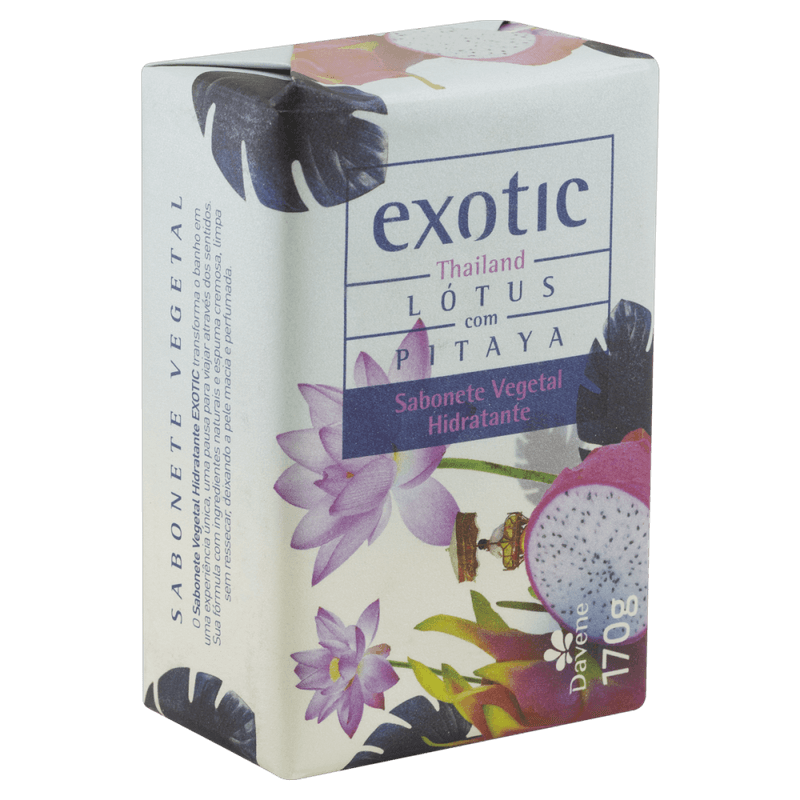 Sabonete-em-Barra-Vegetal-Hidratante-Thailand-Lotus-com-Pitaya-Davene-Exotic-Envoltorio-170g