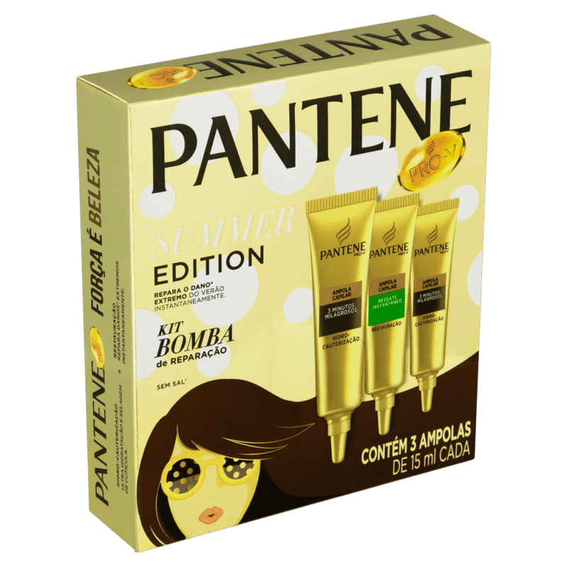 Ampola-de-Tratamento-Pantene-Pro-V-Bomba-de-Reparacao-3-Unidades-15ml-Cada-Summer-Edition