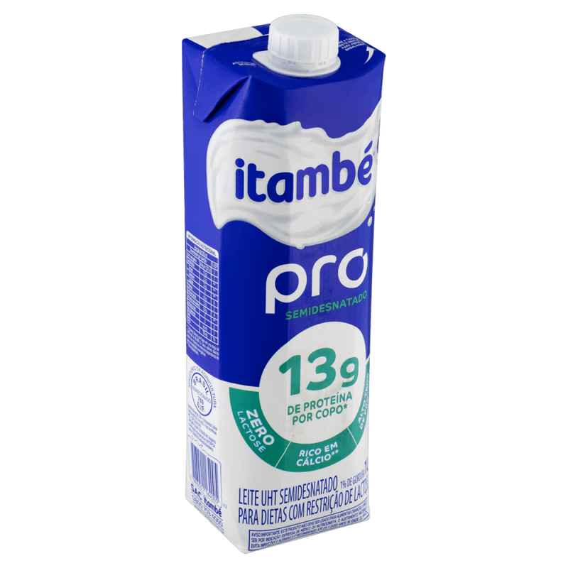 Leite-UHT-Semidesnatado-13g-de-Proteina-Zero-Lactose-para-Dietas-com-Restricao-de-Lactose-Itambe-Pro-Caixa-com-Tampa-1l