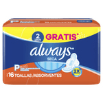 Absorvente-com-Abas-Seca-Always-Pequeno-Pacote-16-Unidades-Gratis-2-Absorventes