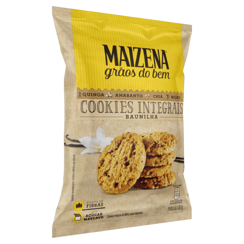 Biscoito-Cookie-Integral-Baunilha-Maizena-Graos-do-Bem-Pacote-120g