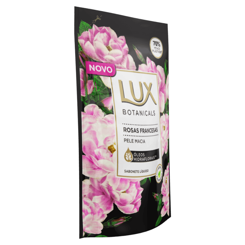 Sabonete-Liquido-Rosas-Francesas-Lux-Botanicals-Sache-200ml-Refil