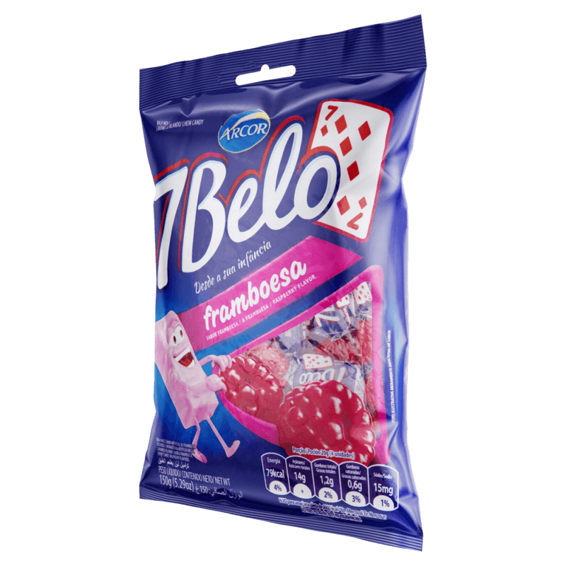 Bala-Mole-Framboesa-7-Belo-Pacote-150g