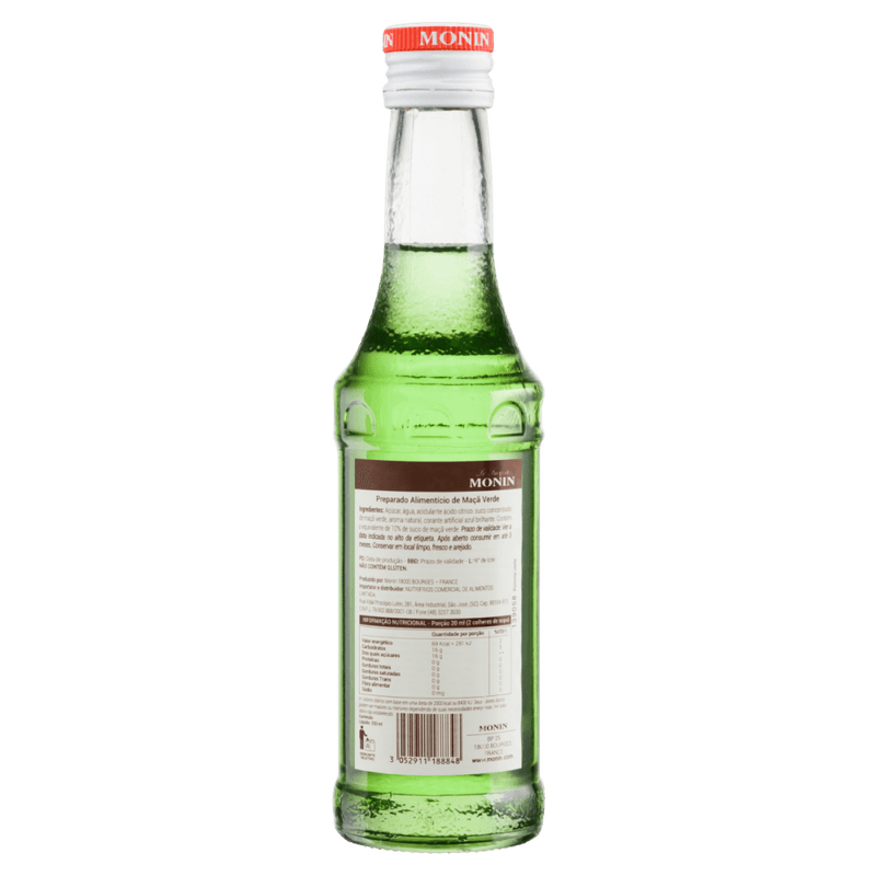 Preparado-Alimenticio-Xarope-Maca-Verde-Monin-Garrafa-250ml