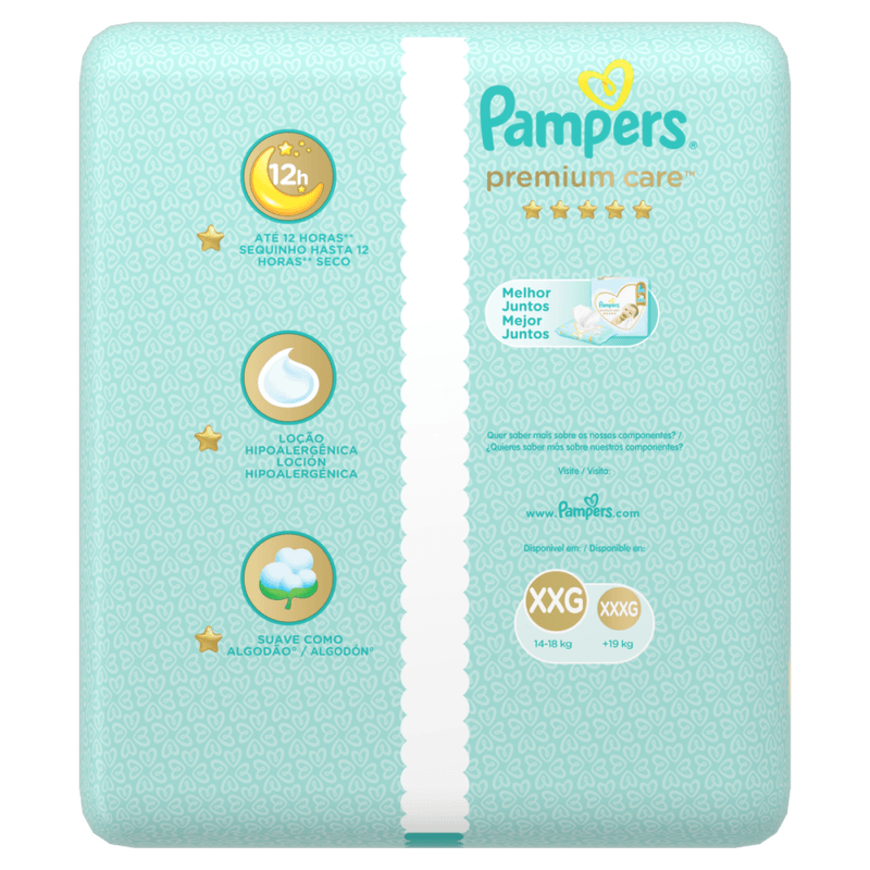 Fralda-Descartavel-Infantil-Pampers-Premium-Care-XXG-14-a-18kg-Pacote-56-Unidades