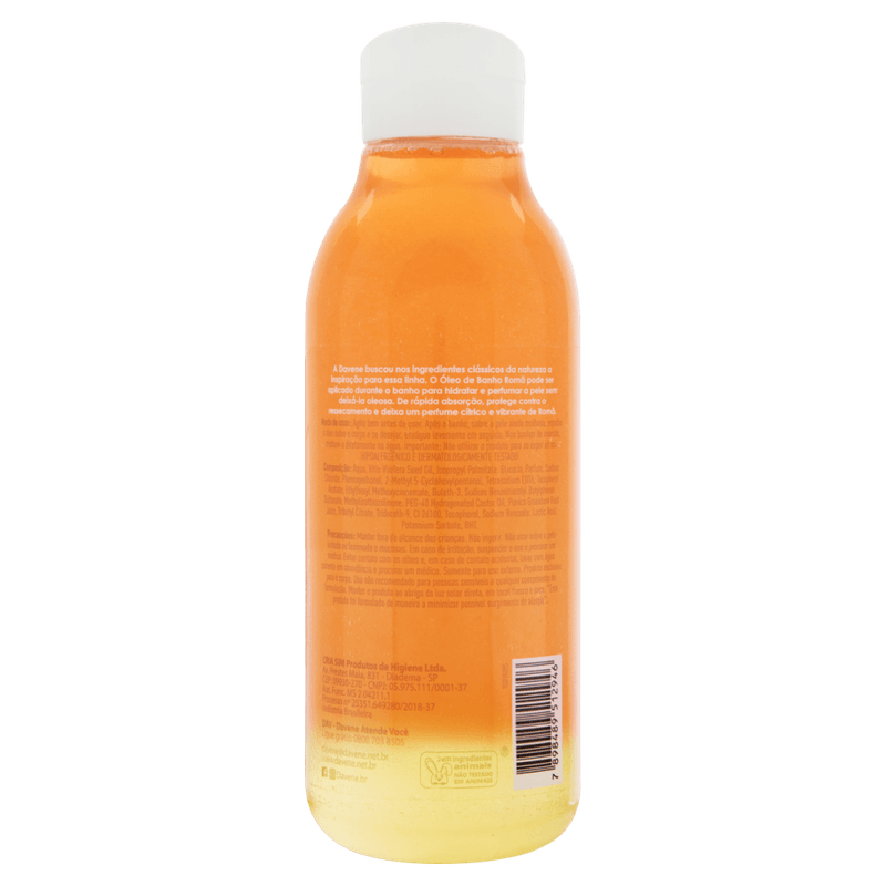 Oleo-de-Banho-Bifasico-Roma-com-Oleos-Vegetais-Davene-Classicos-da-Natureza-Frasco-300ml