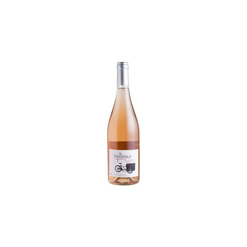 Vinho-Frances-Rose-Seco-Le-Triporteur-Grenache-Syrah-Vin-De-Pays-De-Vaucluse-Garrafa-750ml