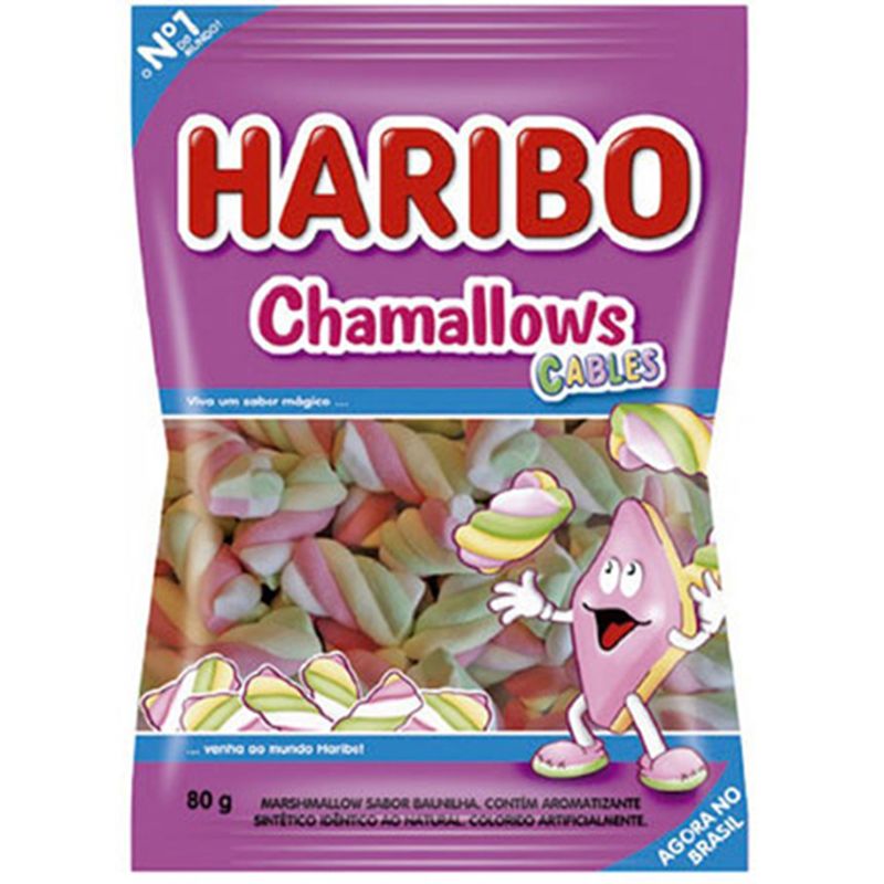 Marshmallow-Baunilha-Cables-Haribo-Chamallows-Pacote-80g