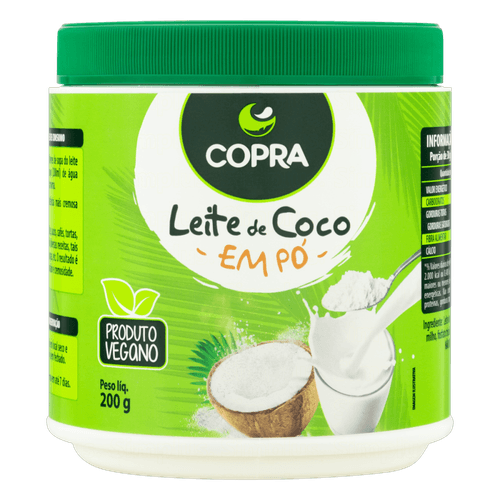 LEITE COCO PO VEGAN COPRA 200G-PT