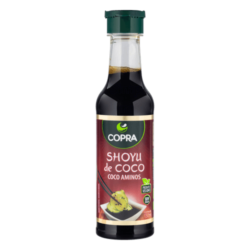 Molho Shoyu de Coco Aminos Copra Frasco 150ml