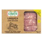 Linguica-de-Pernil-Suino-Limao-Siciliano-Ceratti-500g
