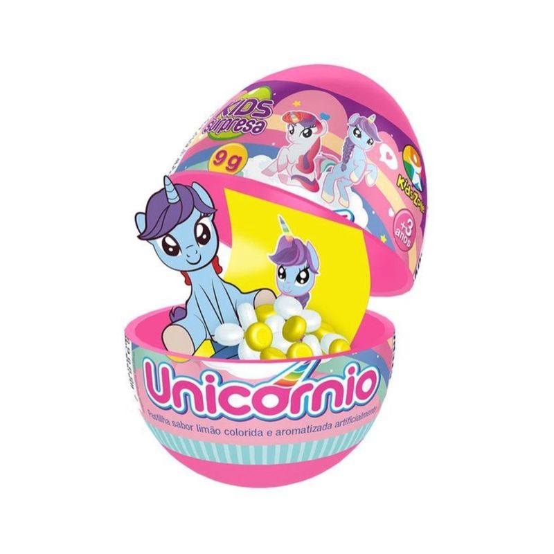 Bala-Limao-ou-Morango-Unicornio-Kids-Zone-Surpresa-9g