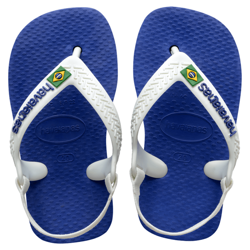 Chinelo-Azul-Naval-New-Baby-Brasil-Logo-Havaianas-Kids-e-Baby-n°-17-18