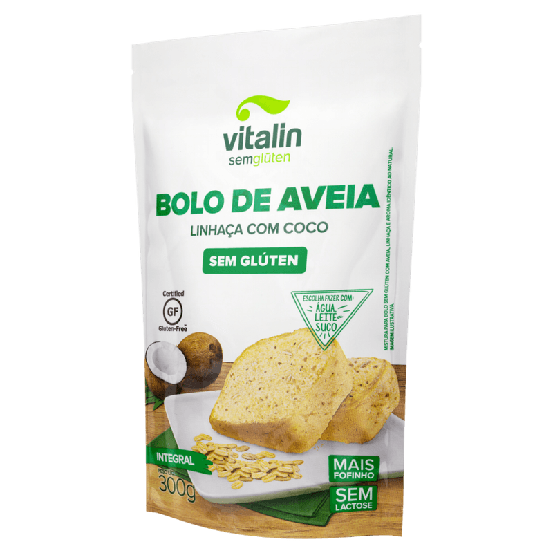 Mistura-para-Bolo-de-Aveia-Integral-Linhaca-e-Coco-sem-Gluten-Zero-Lactose-Vitalin-Sache-300g