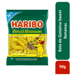 Bala-de-Gelatina-Sweet-Bananas-Haribo-Pacote-90g