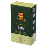 Cafe-Torrado-e-Moido-Organico-100--Arabica-Orfeu-Caixa-250g